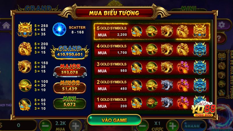 Mẹo chơi Kho báu Tứ Linh