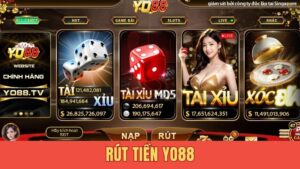 Rút tiền Yo88 cực dễ dàng